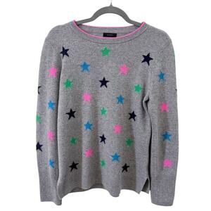 Halogen Star 100% Cashmere Sweater Gray Size Small